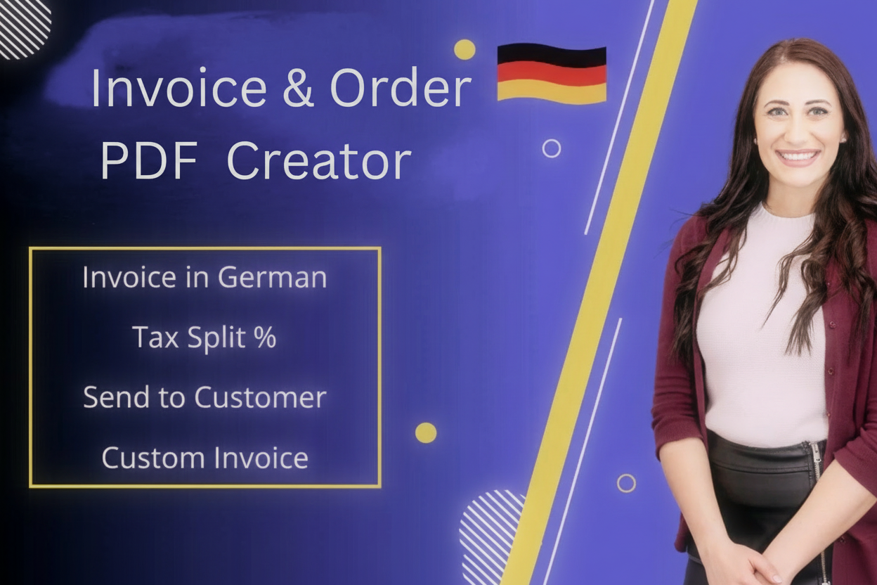 Invoice & Order PDF Creator