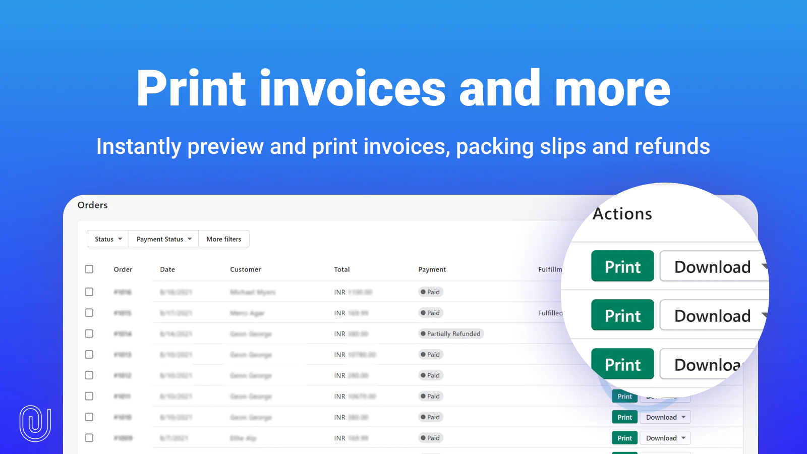 Invoice & Order PDF Creator